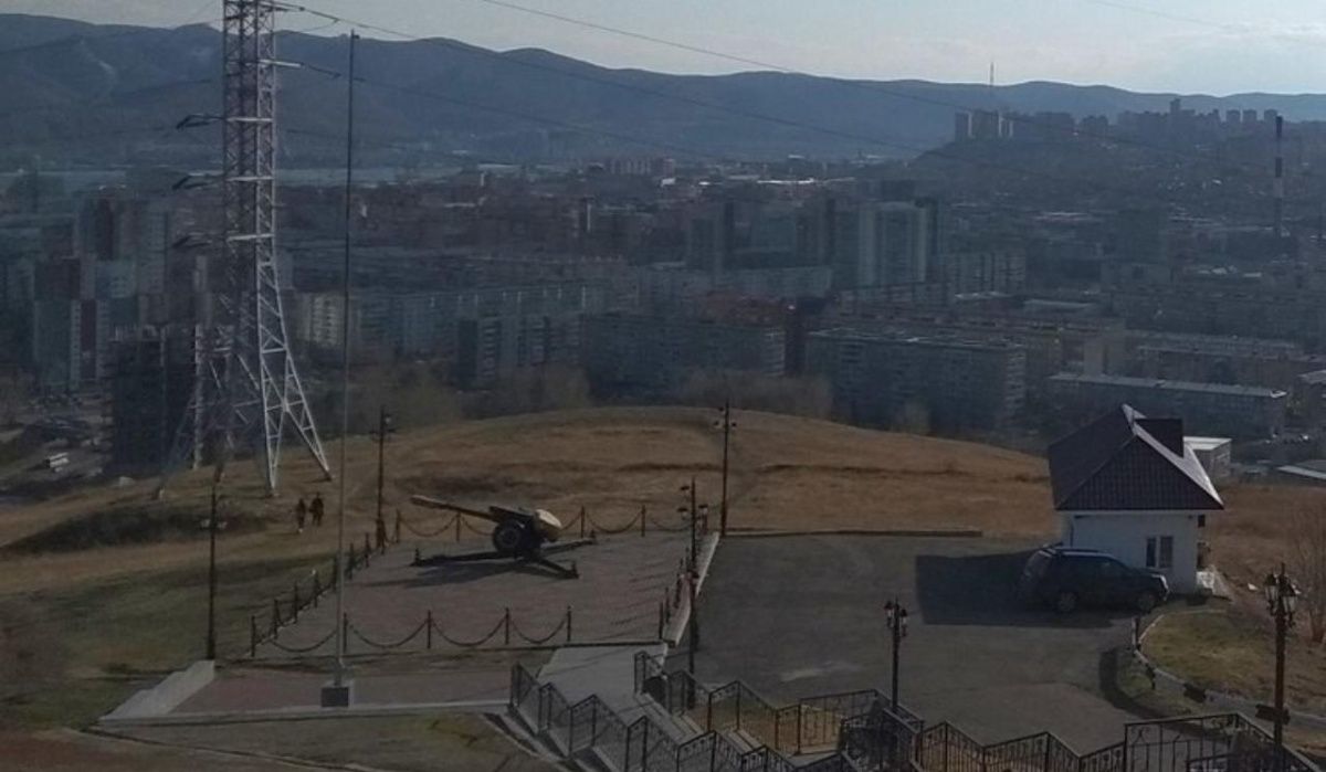 В Красноярске снова начнет стрелять пушка, установленная на Караульной горе