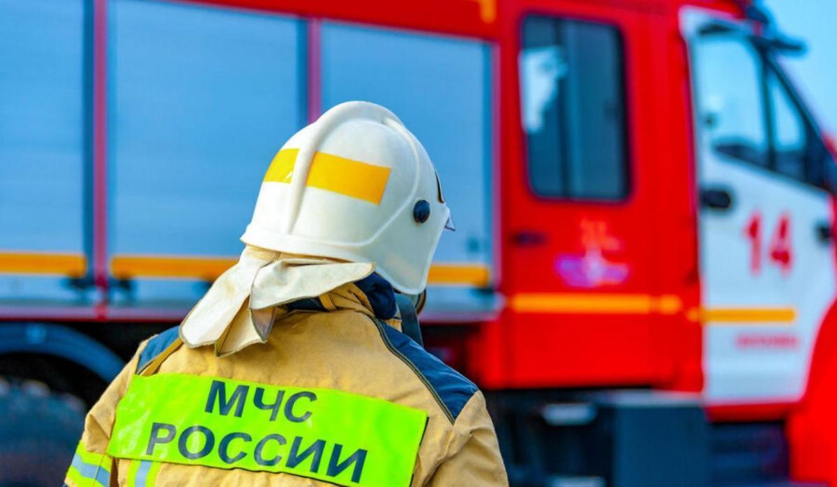 Пожар угрожает городу Циолковскому рядом с космодромом «Восточный»