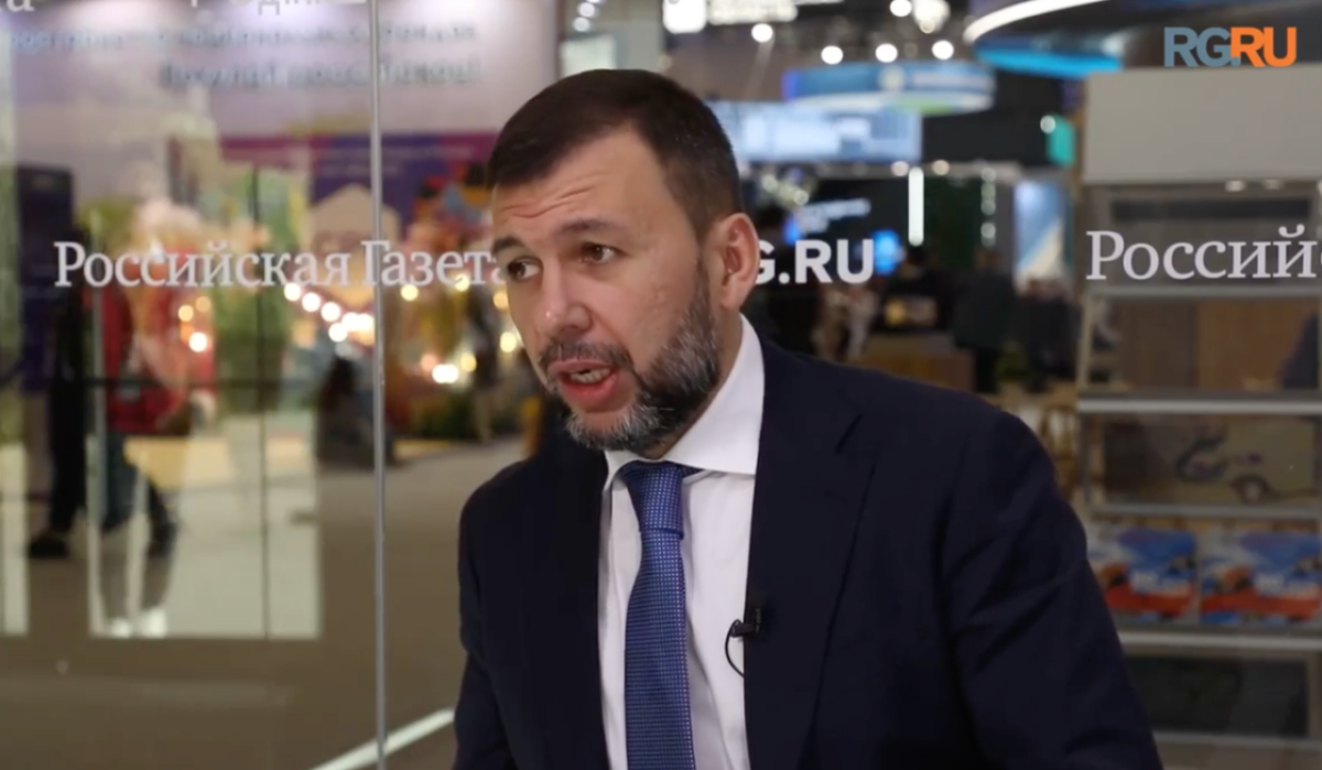 Глава ДНР Денис Пушилин обещает возвращение самолетов и футбола на Донбасс