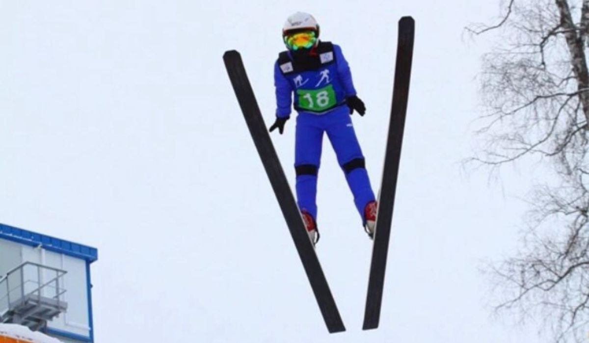 Спортсменка из Красноярска установила рекорд по прыжкам на лыжах с трамплина 