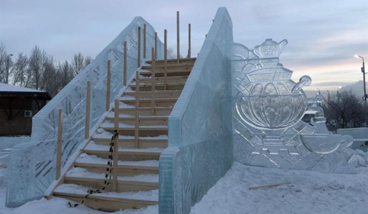 В Красноярске откроются ледяные горки