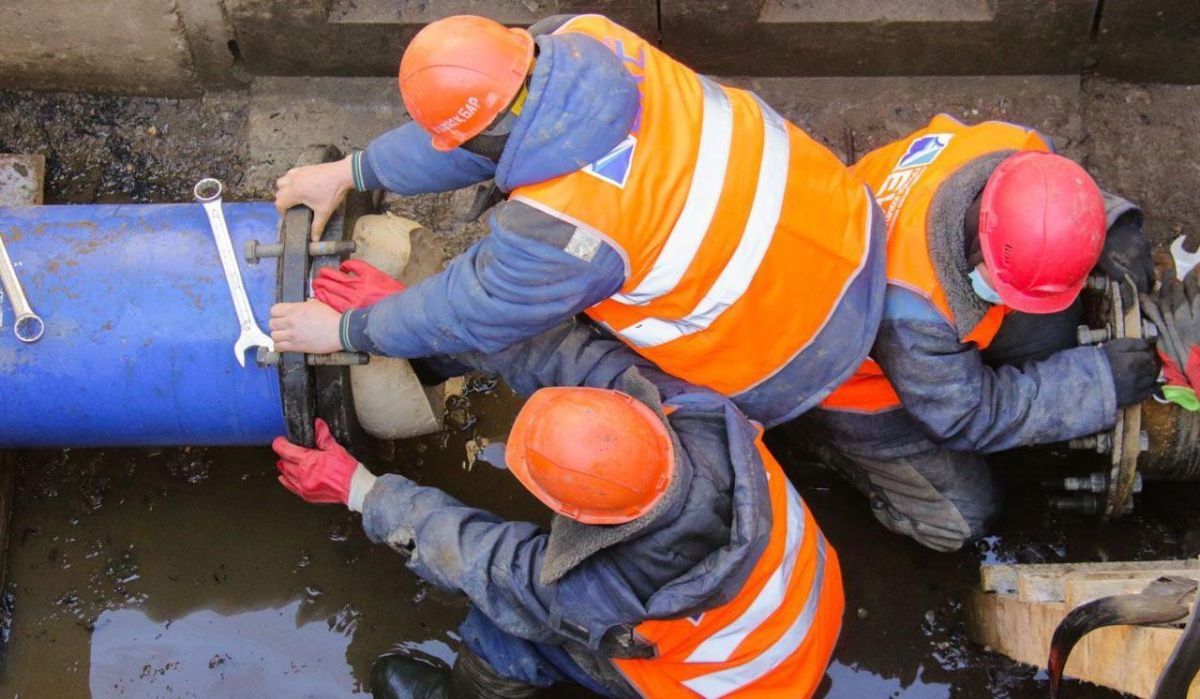 Реконструкция водопровода завершена в районе Бирюлево Восточное