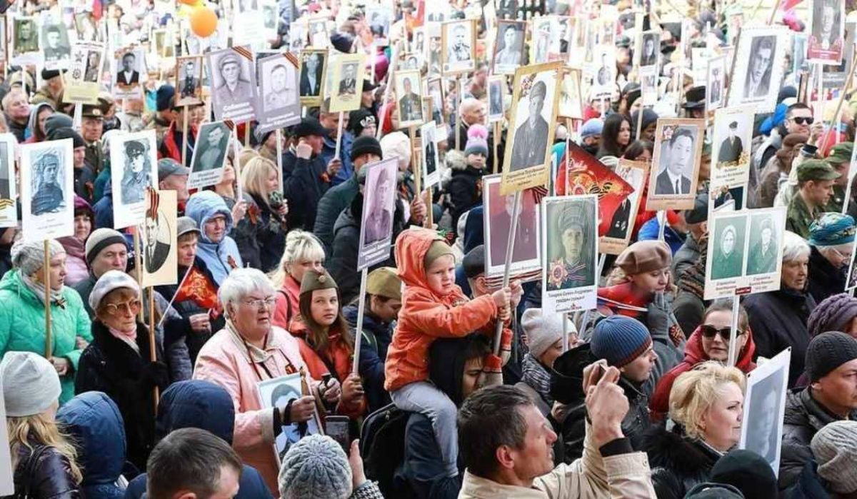 В Красноярске шествие «Бессмертного полка» пройдет в традиционном формате