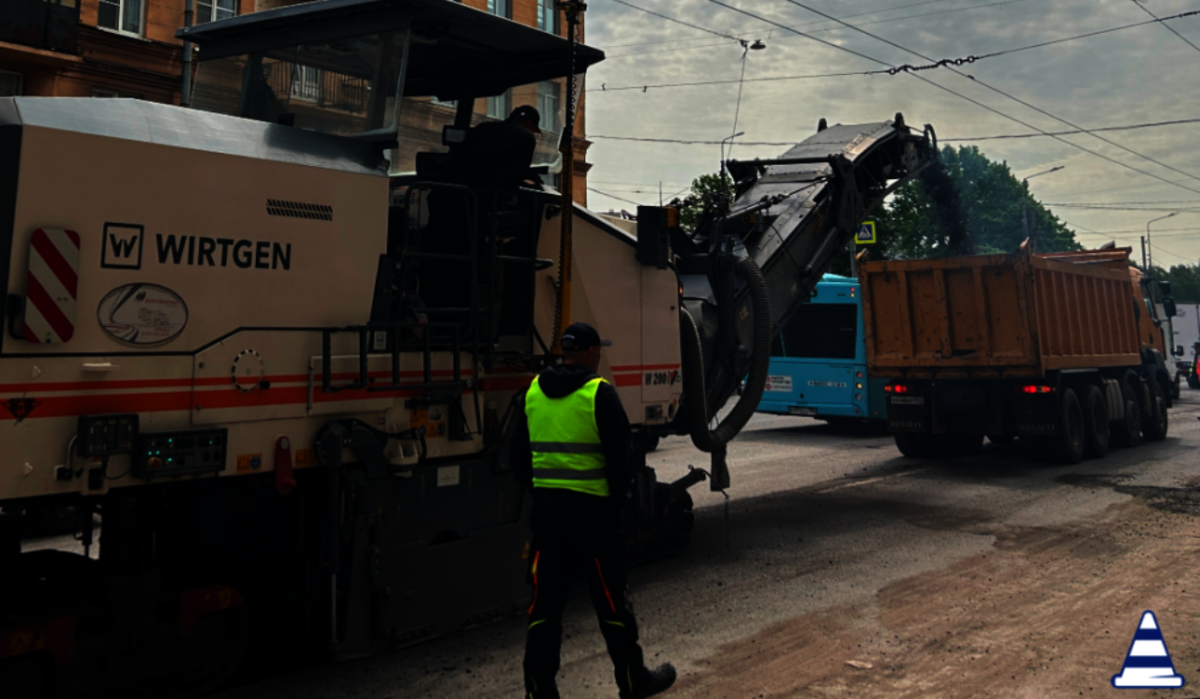 Улица Бабушкина в Невском районе получает обновление инфраструктуры