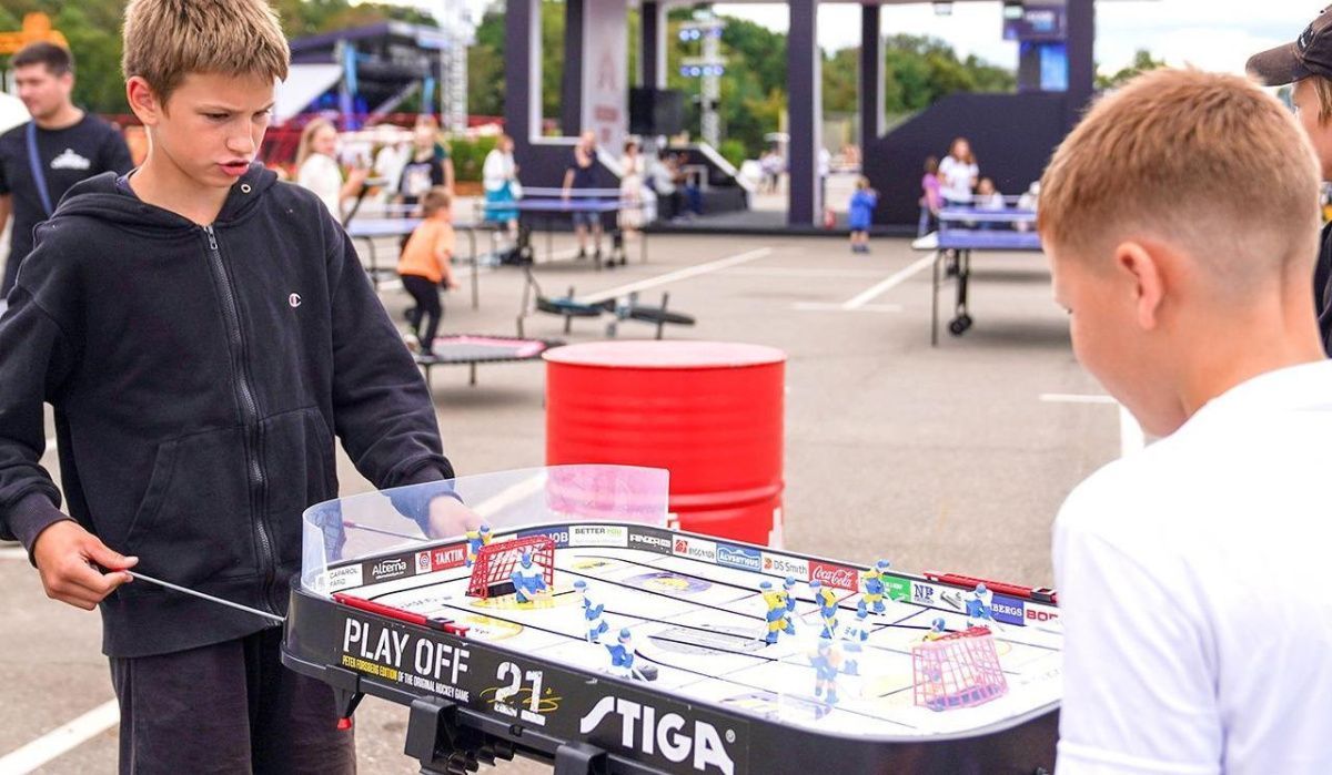 В «Лужниках» на Фестивале детства откроют уникальную спортплощадку