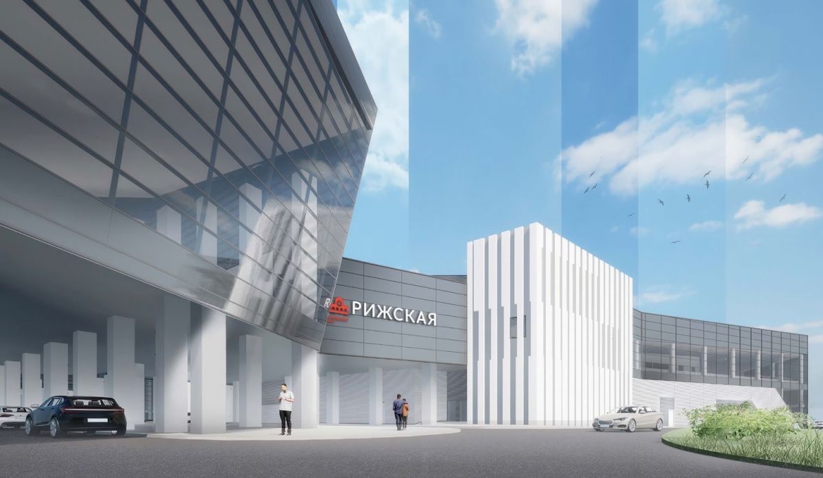 Новый вестибюль «Рижской» упростит пересадку на МЦД и МЦК