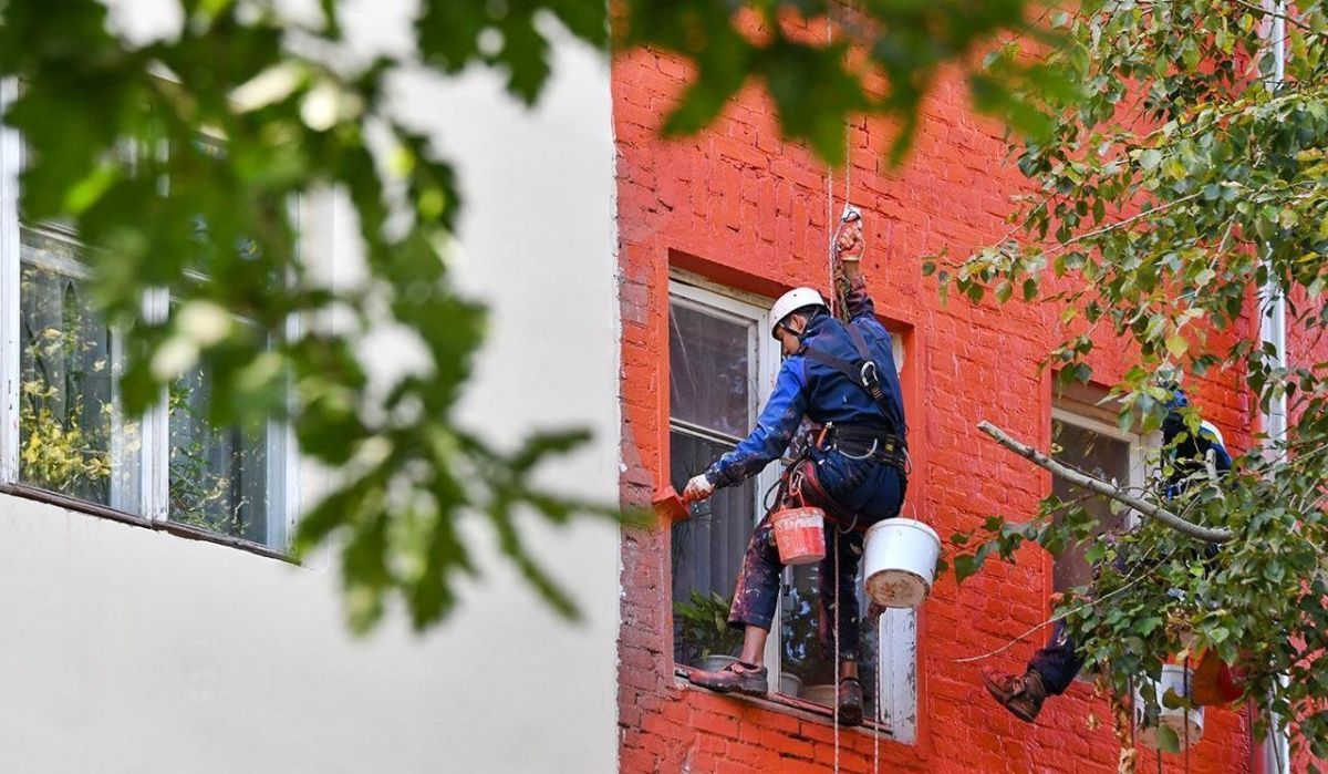 В 2025 году капитально обновили свыше 1000 домов в Москве