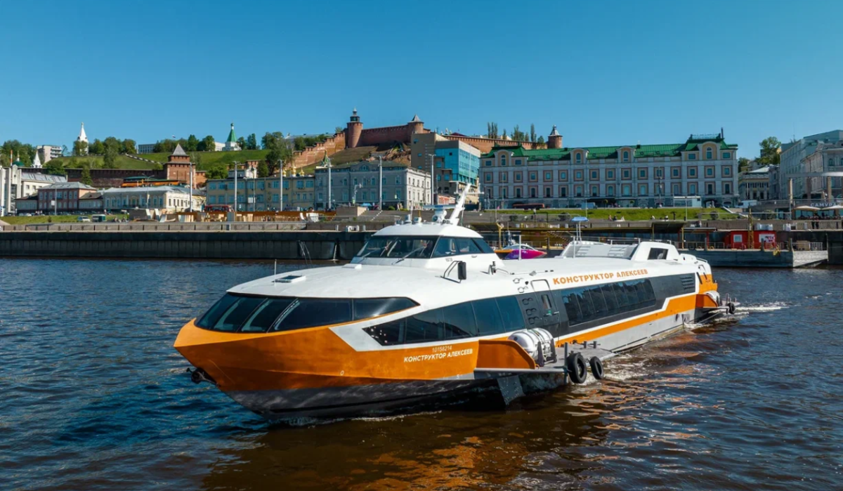 Первый рейс «Метеора 120Р» отправился путь из Нижнего Новгорода в Пермь