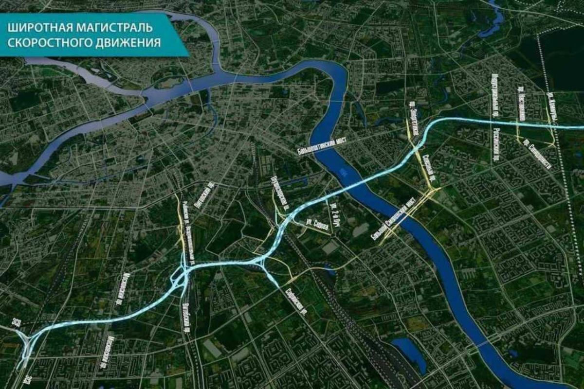 В Петербурге строят новый участок ШМСД