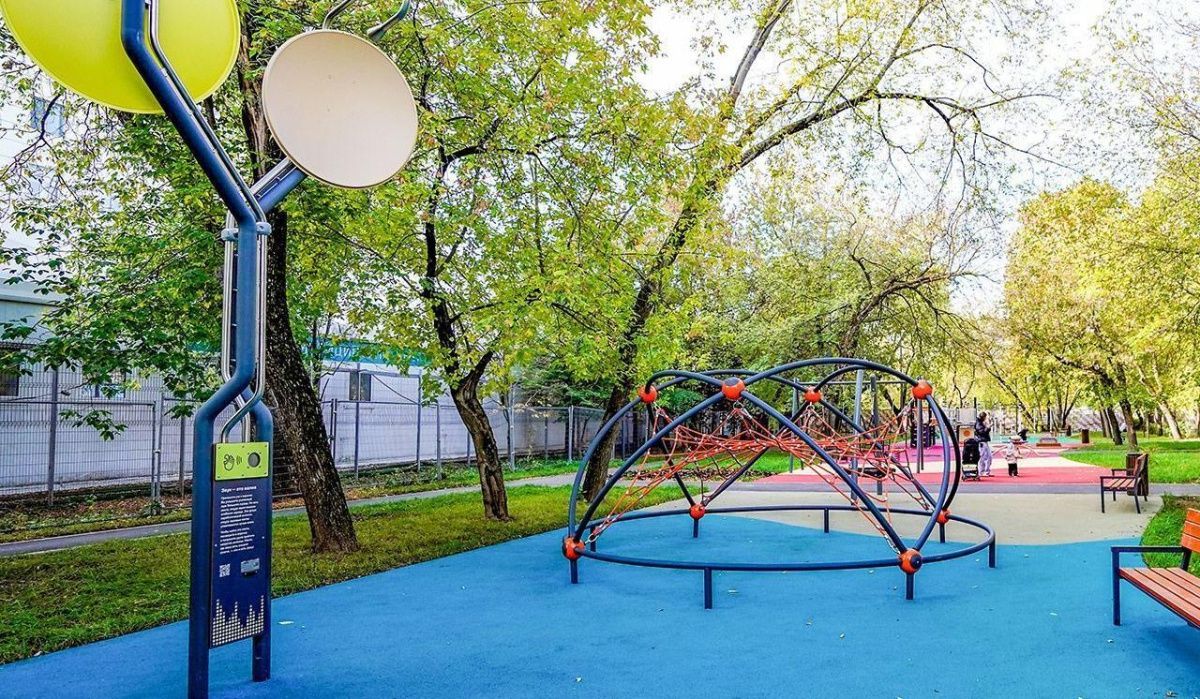 В Савеловском районе Москвы привели в порядок парк «Автомобилист»