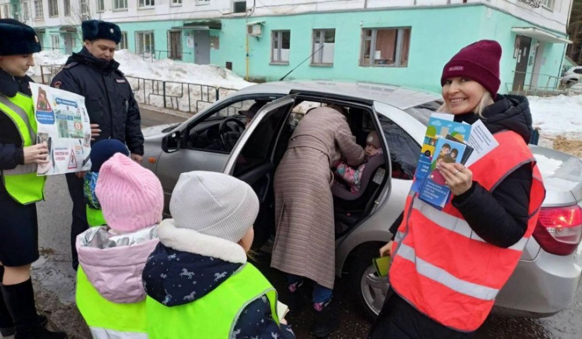 В Чайковском прошла акция по безопасности дорожного движения