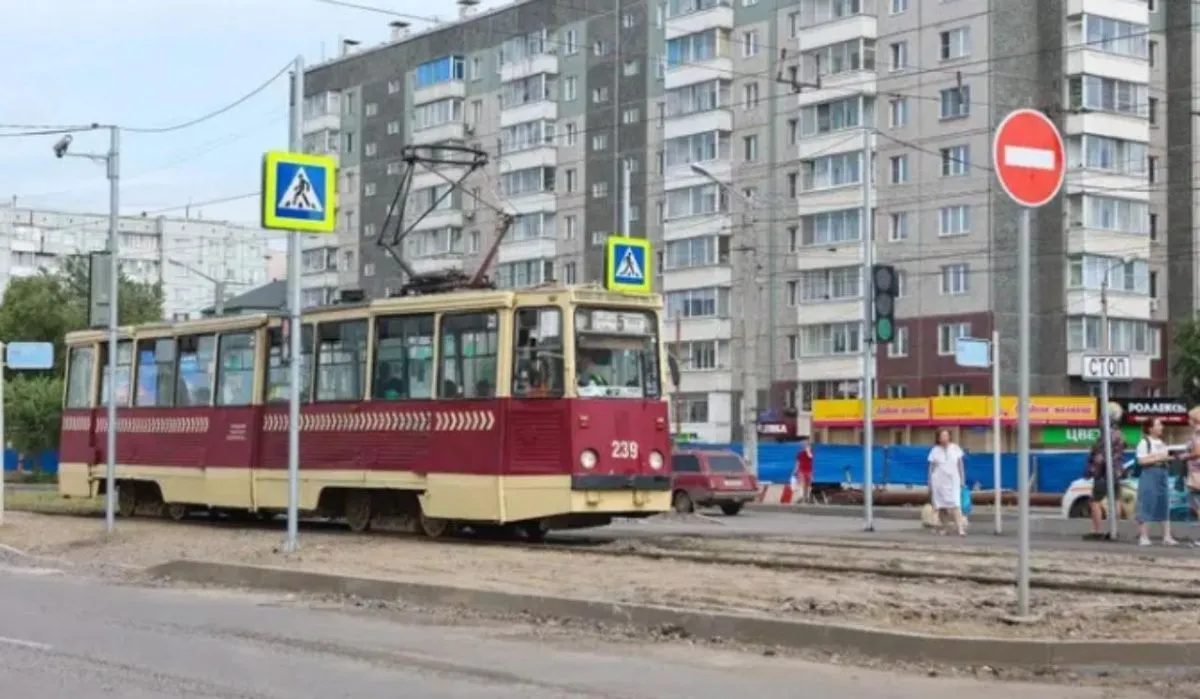 В Красноярске изымают землю для строительства трамвайных путей 