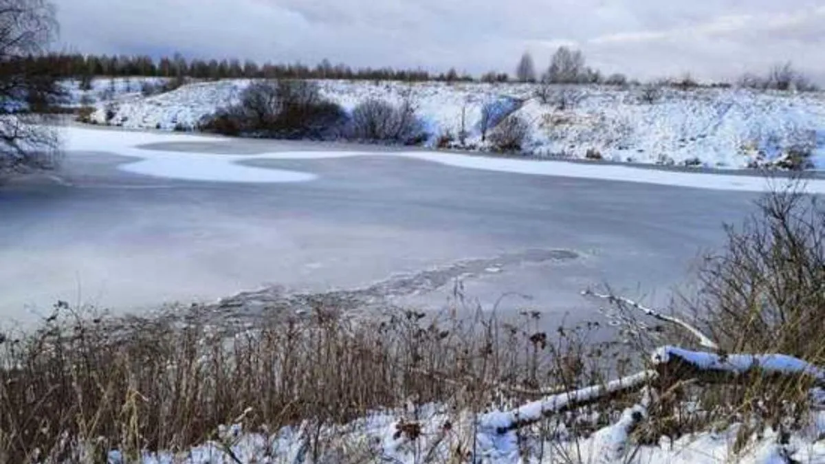 В Красноярске школьник провалился под лёд
