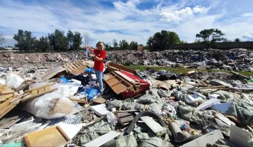 В Красноярском крае привлекут к ответственности хозяина земельного участка за организацию свалки